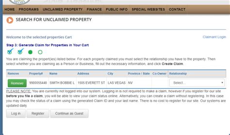 Finding Your Nevada Unclaimed Property (2024 Guide)