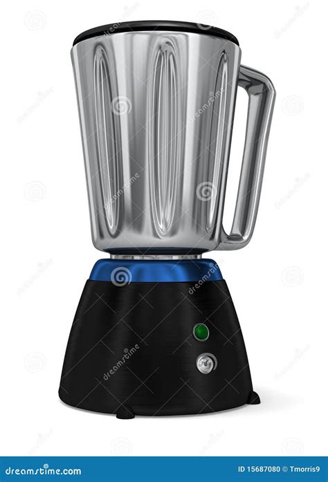 Stainless Steel Blender stock illustration. Illustration of fancy ...