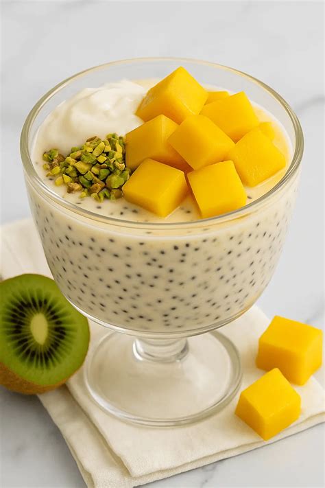 Easy Mango Chia Seed Pudding Recipe