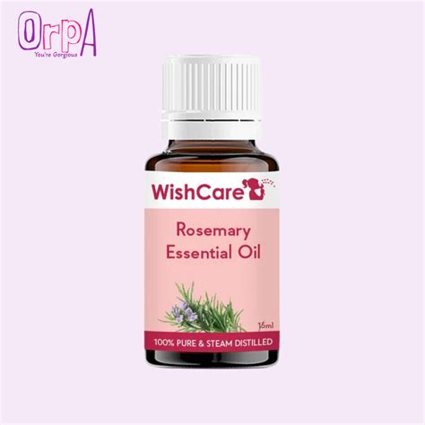 Wishcare Rosemary Essential Oil - 15ml - Orpa