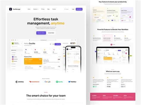 Image result for Task Management Website Layout