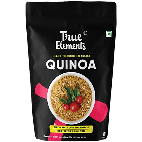 Buy True Elements Quinoa - 100% Wholegrain, High Protein Breakfast ...