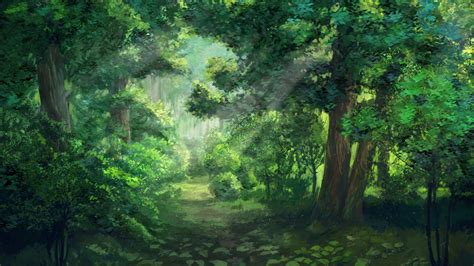 Anime Forest Wallpapers - 4k, HD Backgrounds on WallpaperBat