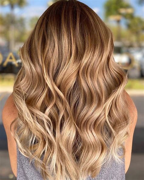 blonde hair color balayage