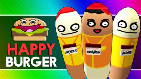 HAPPY BURGER! (Citizen Burger Disorder / Burger Simulator Funny Moments ...