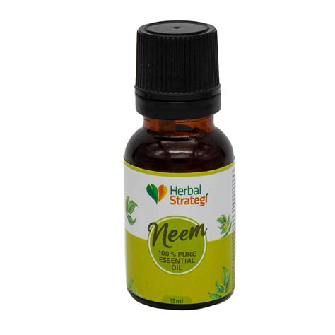 Neem Oil for Skin - 50 ml 100% Pure Neem Essential Oil | Herbal Strategi