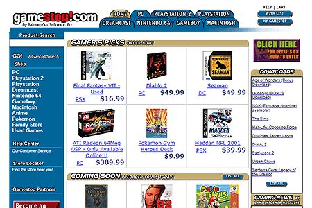 Image result for GameStop Example Site Map Web Design