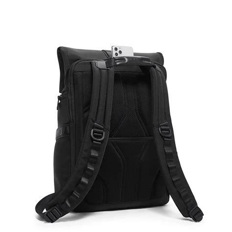Alpha Bravo Logistics Flap Lid Backpack Black