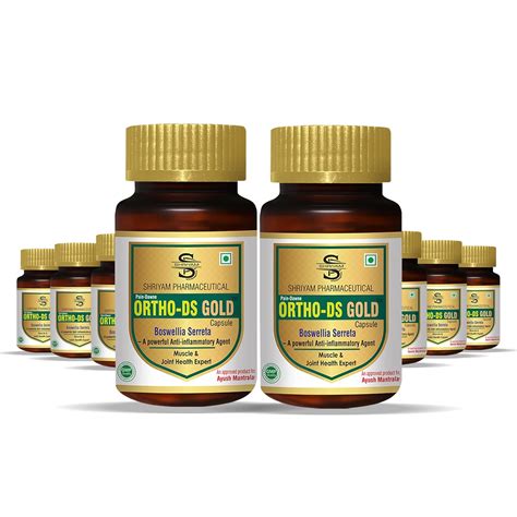 Ortho Ds Gold, 30 Capsules for Each Bottles | Arthralgia Supplement ...