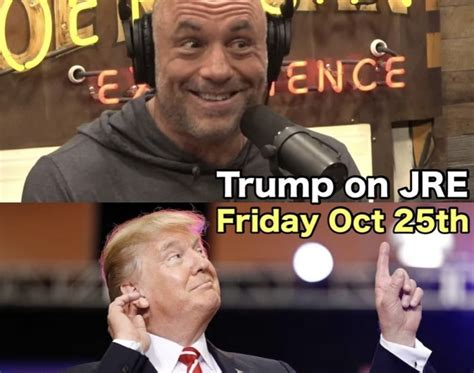 Joe Rogan accueillera le président Donald Trump sur le podcast Joe ...