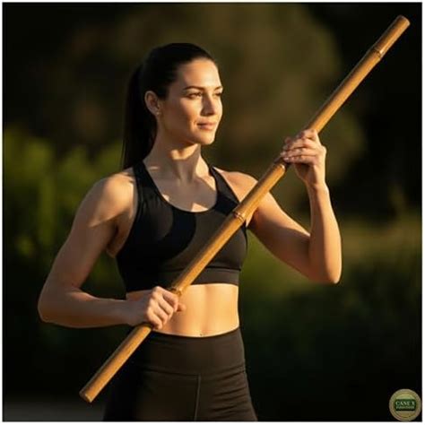 CaneX Furniture 5 Feet Wooden Cane Stick | Handcrafted Durable Gym ...