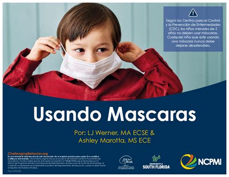 Wearing Masks (Spanish) - National Center for Pyramid Model Innovations