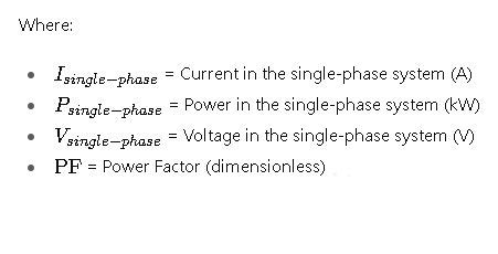 Image result for Convert Three-Phase Power to Single Phase Power