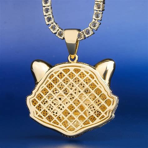 Buy Multicolored Iced Out Rocket Raccoon Pendant 925 Silver Pendant ...