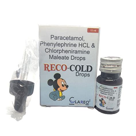 Reco Cold - Paracetamol, Phenylephrine HCL & Chlorpheniramine Maleate ...