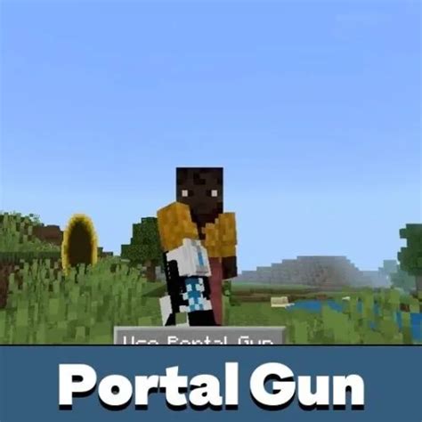 Image result for Portal Gun Mod Minecraft