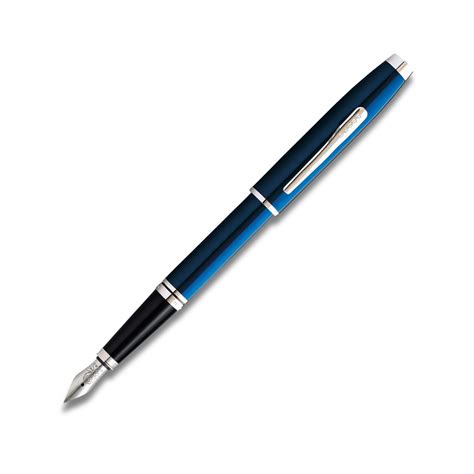Cross Coventry Blue Lacquer Fine Nib Fountain Pen – Pen Store