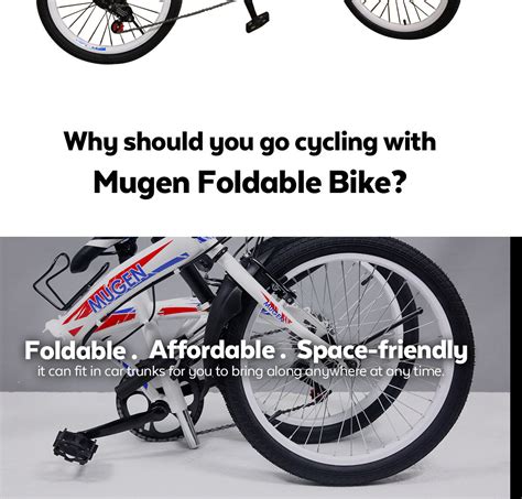 MUGEN Foldable Bike / Basikal Lipat
