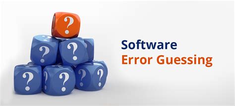 Image result for Error Guessing Mechanism Example
