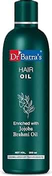 Dr Batra's Hair Oil Enriched With Jojoba - 200 ml | Herbal hair oil ...