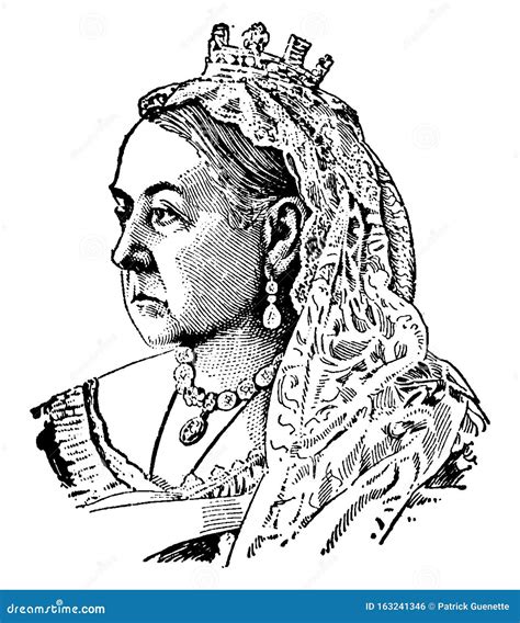 Sketch Of Queen Victoria