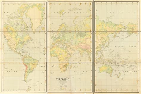 Vintage World Map 的图像结果