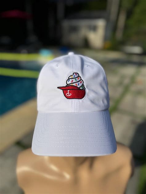 Phillies Ice Cream Helmet Cap-white - Etsy