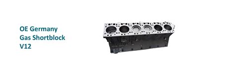 Shortblocks for diesel and gas generators