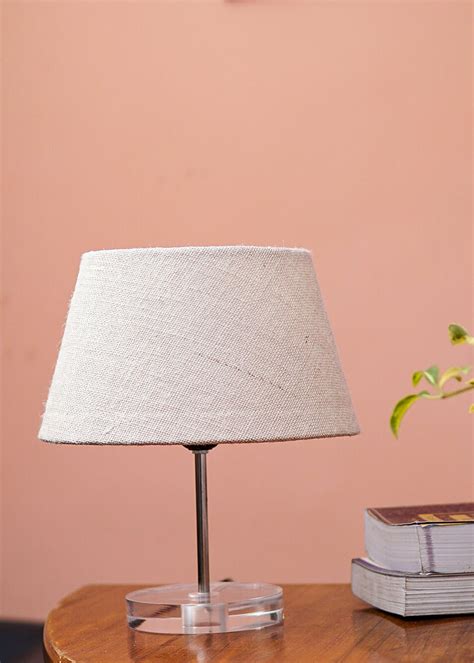 Get Celeste Table Lamp with Beige Conical Shade at ₹ 2390 | LBB Shop
