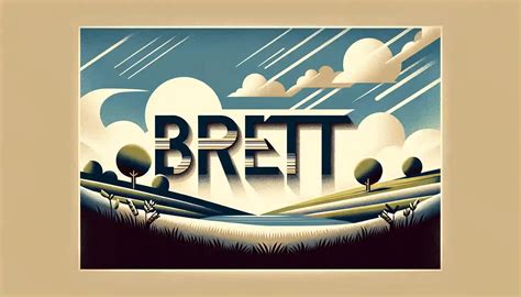 Brett: Meaning, Origin & Popularity - Baby Names