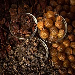 Rolimoli Natural Whole Dried Amla,Ritha and Shikakai Pack of 3for Hair ...