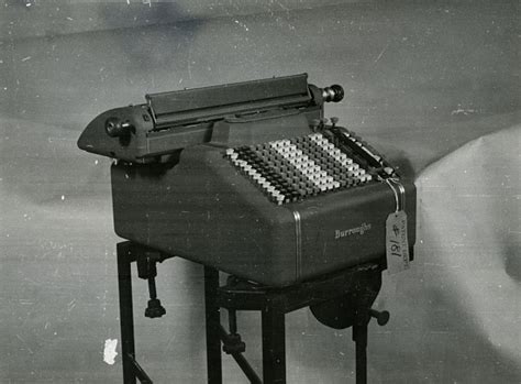 Image result for Burroughs Check Writing Machine