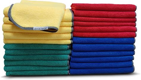 Amazon.com: EvaClean Premium Microfiber Cleaning Cloth 16"x16 ...