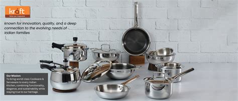 Kraft- follow your imagination 5 liter Stainless Steel Multi Kadai with ...