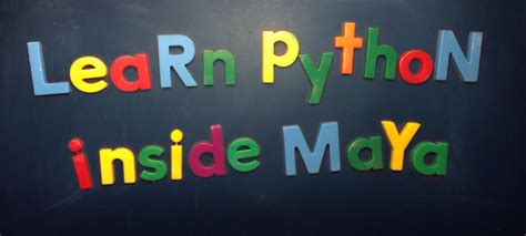 Maya Python Tutorials 的图像结果