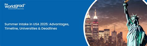 Summer Intake in USA 2025