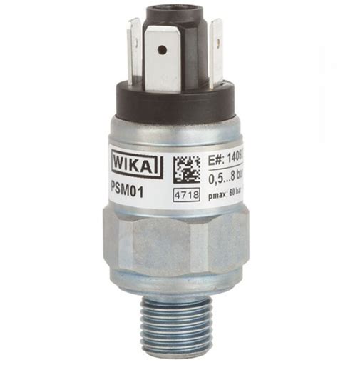 48767834 WIKA | WIKA PSM01 Series Pressure Sensor, 870psi Max, SPDT ...