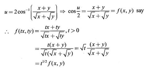 Questions and Answers - Solved Example Problems | Functions of Several ...