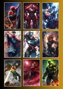 Avengers Premium Poster For Room Paper Print - Comics, Movies ...