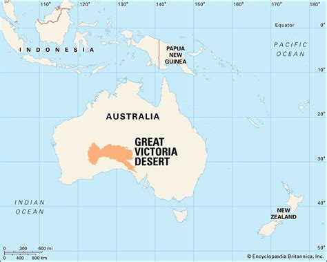 Map Of Australia Great Victoria Desert