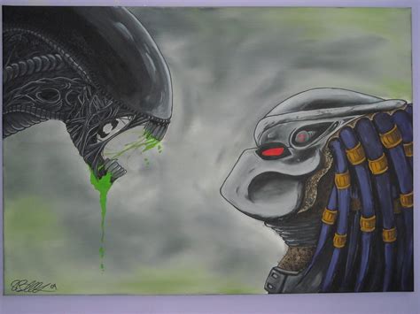 Image result for Alien vs Predator Draw