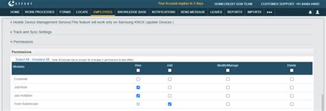 Unable to Perform Next Action in the Web App
