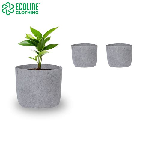 Sustainable Round Grow Bag – 12 x 15 inch – Ecoline Clothing : India's ...