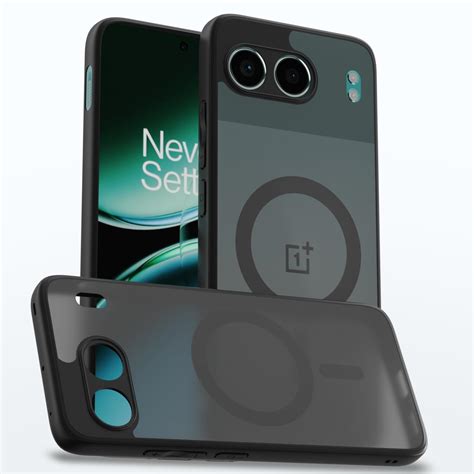 Pikkme Back Cover for OnePlus Nord 4 5G Compatible with Mag-Safe Smoke ...