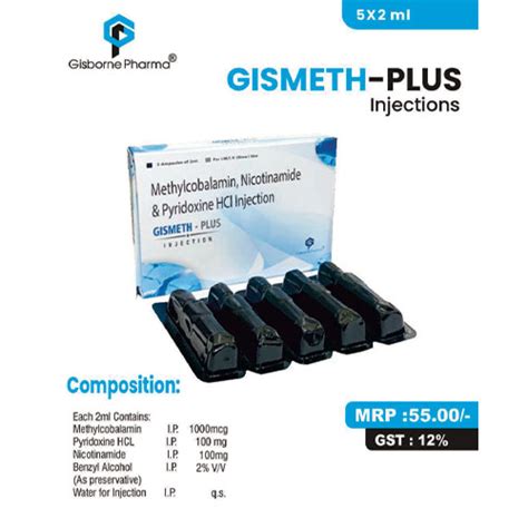 GISMETH-PLUS Injection Gisborne Pharma