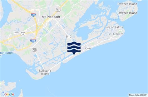 Isle of Palms, SC Tide Charts, High & Low Tide Table, Fishing Times | US