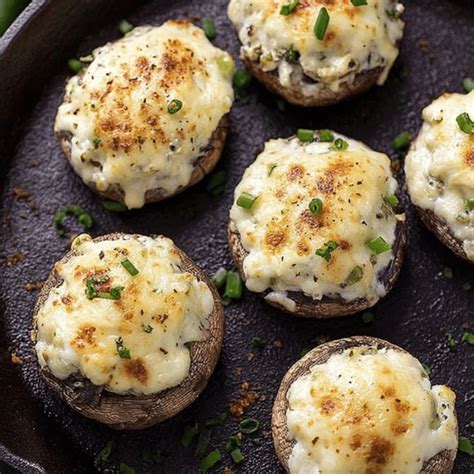 Jalapeno Popper Stuffed Mushrooms – Easy & Delicious Recipe - Yummy Temple