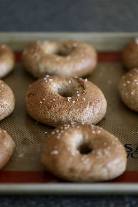 Homemade Whole Wheat Bagels! - The Conscientious Eater