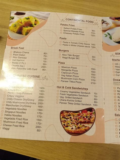 Menu at Murliwala Hotel & Restaurant, Vrindavan