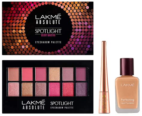 Buy Lakmé Absolute Spotlight Eye Shadow Palette, Berry Martini, 12 g ...